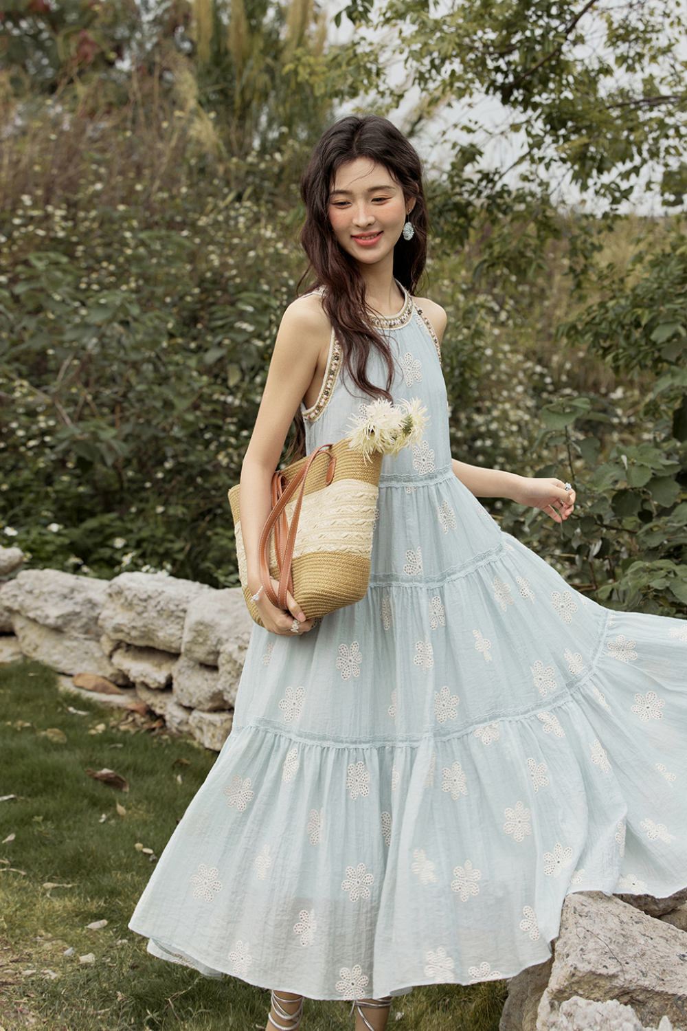Halter Neck Dress for Women