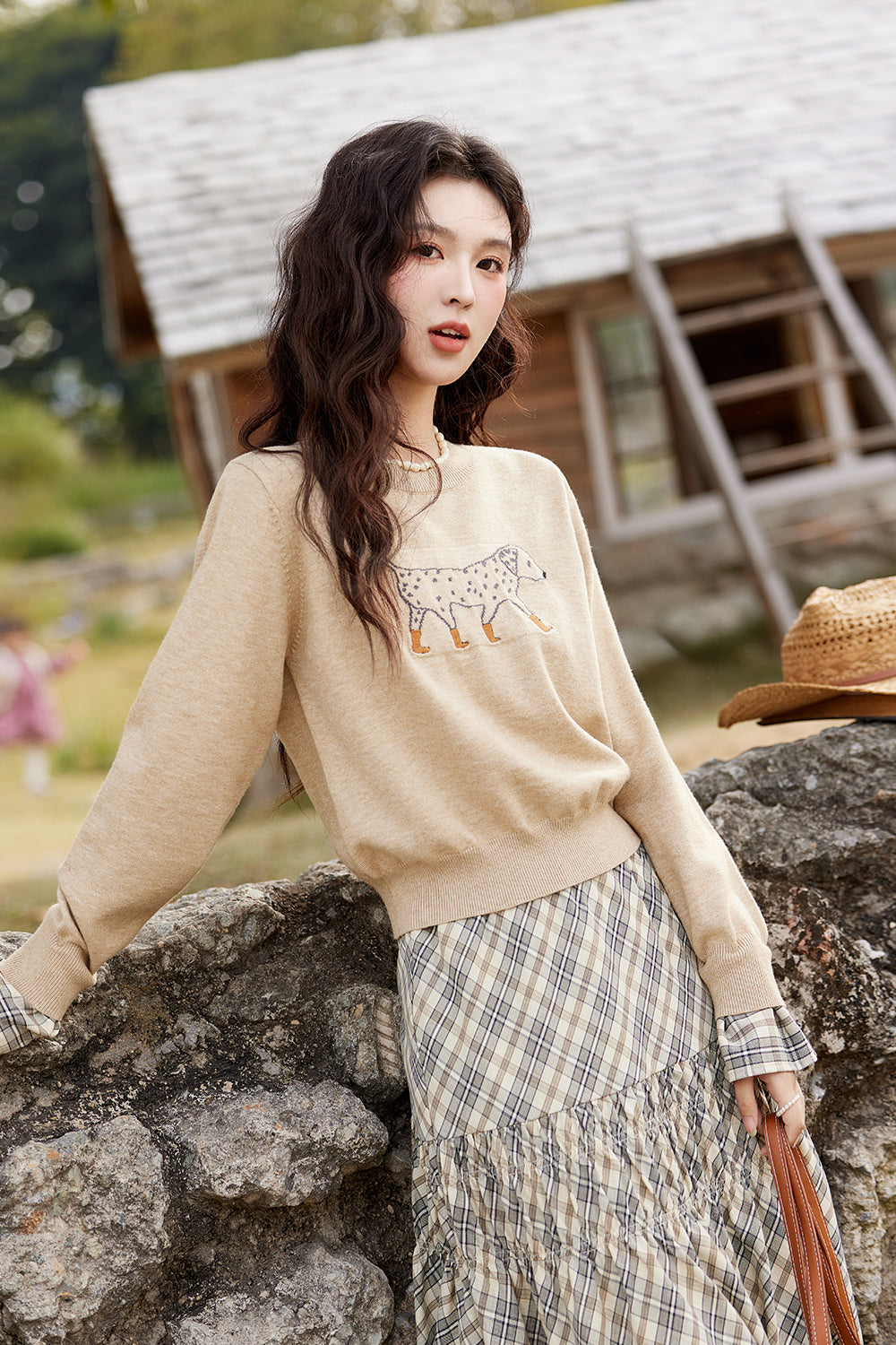 女性のためのニットシャツ