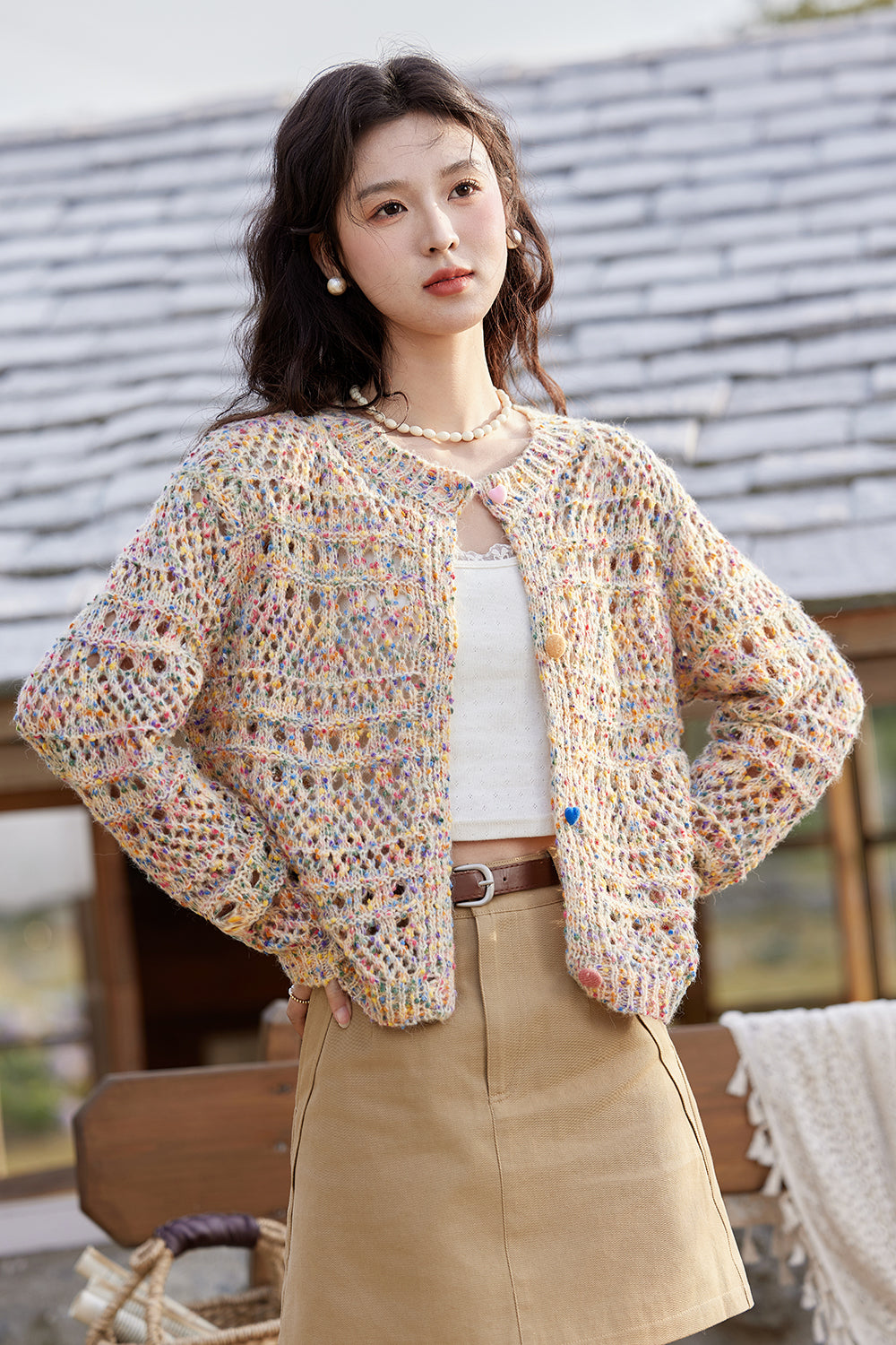 Kardigan Rajut untuk Wanita