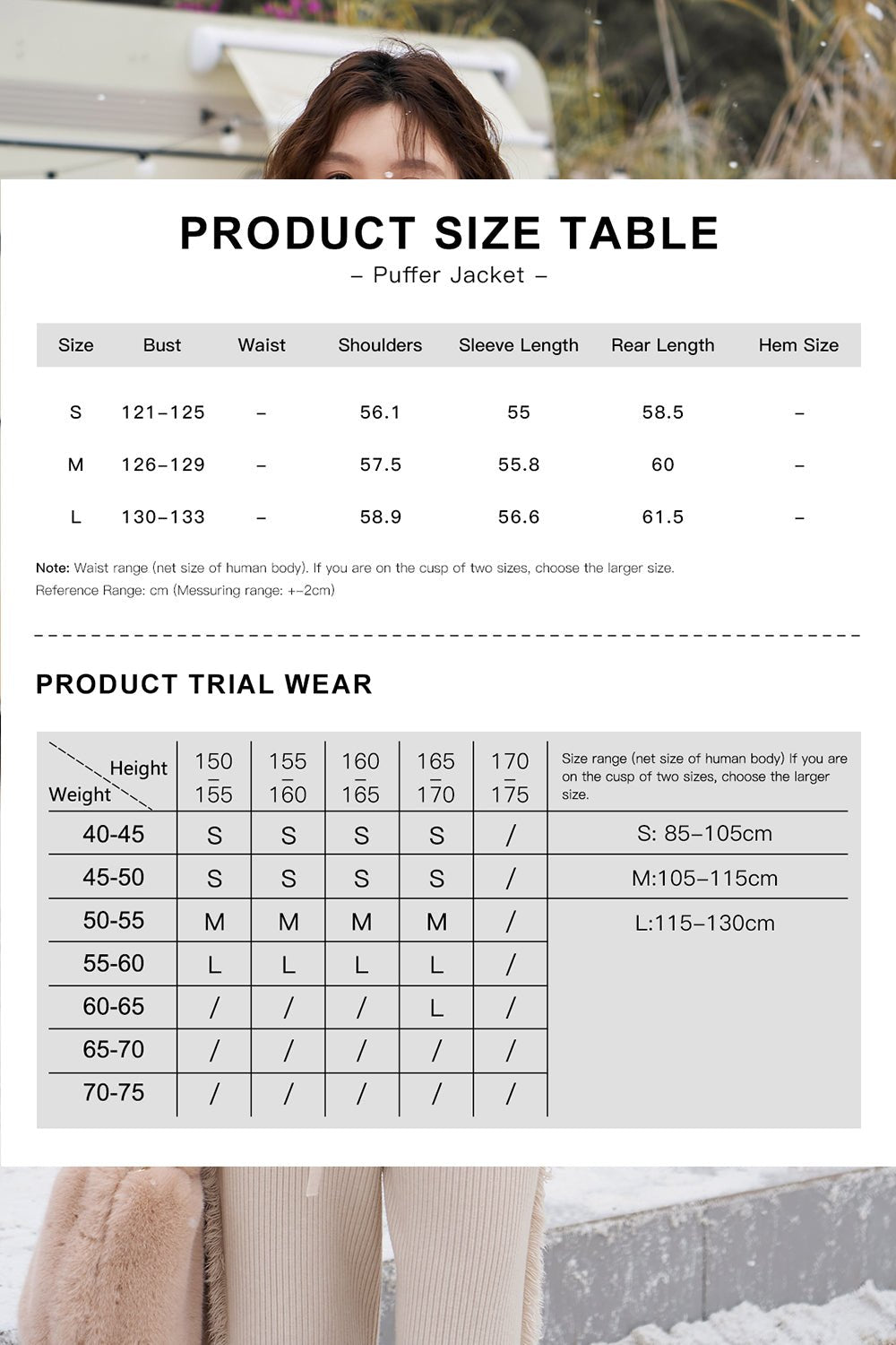 Jaket Musim Dingin Wanita