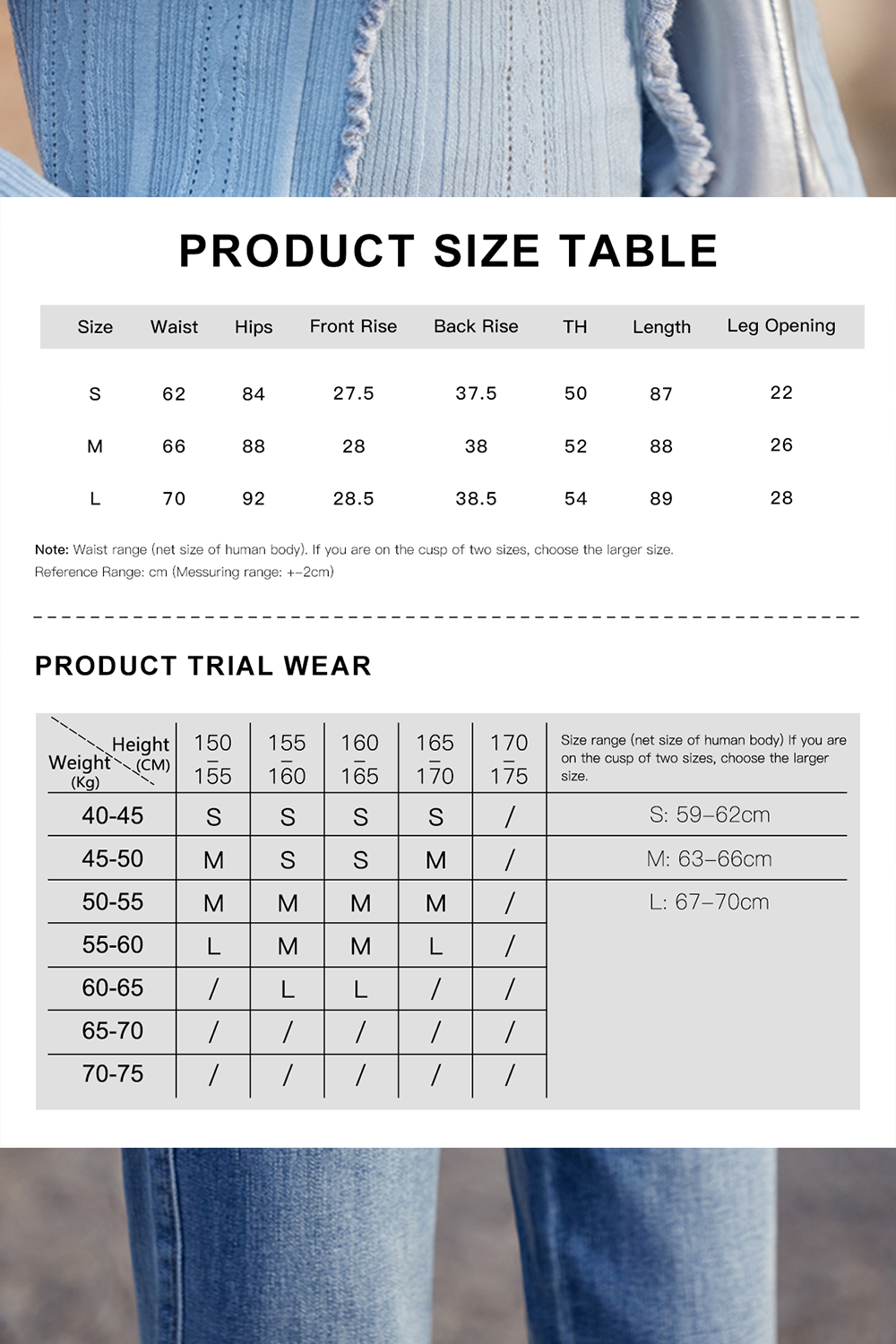 Denim Jeans for Women MISHOW
