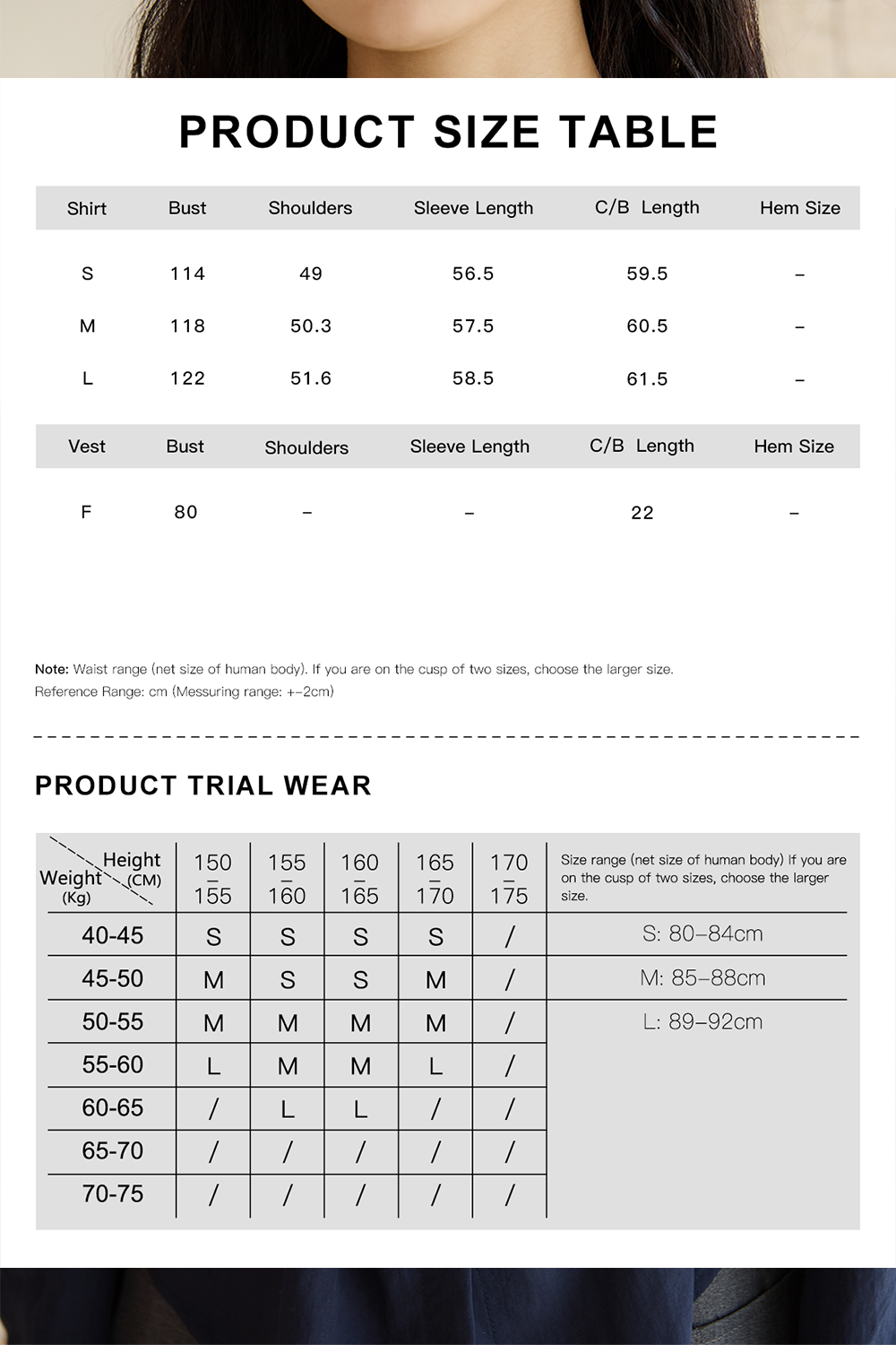Tank Top and Blouse Set for Women