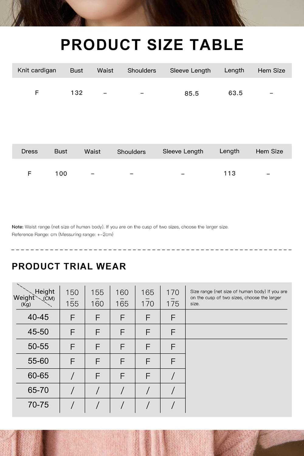 Set Kemeja Rajut untuk Wanita