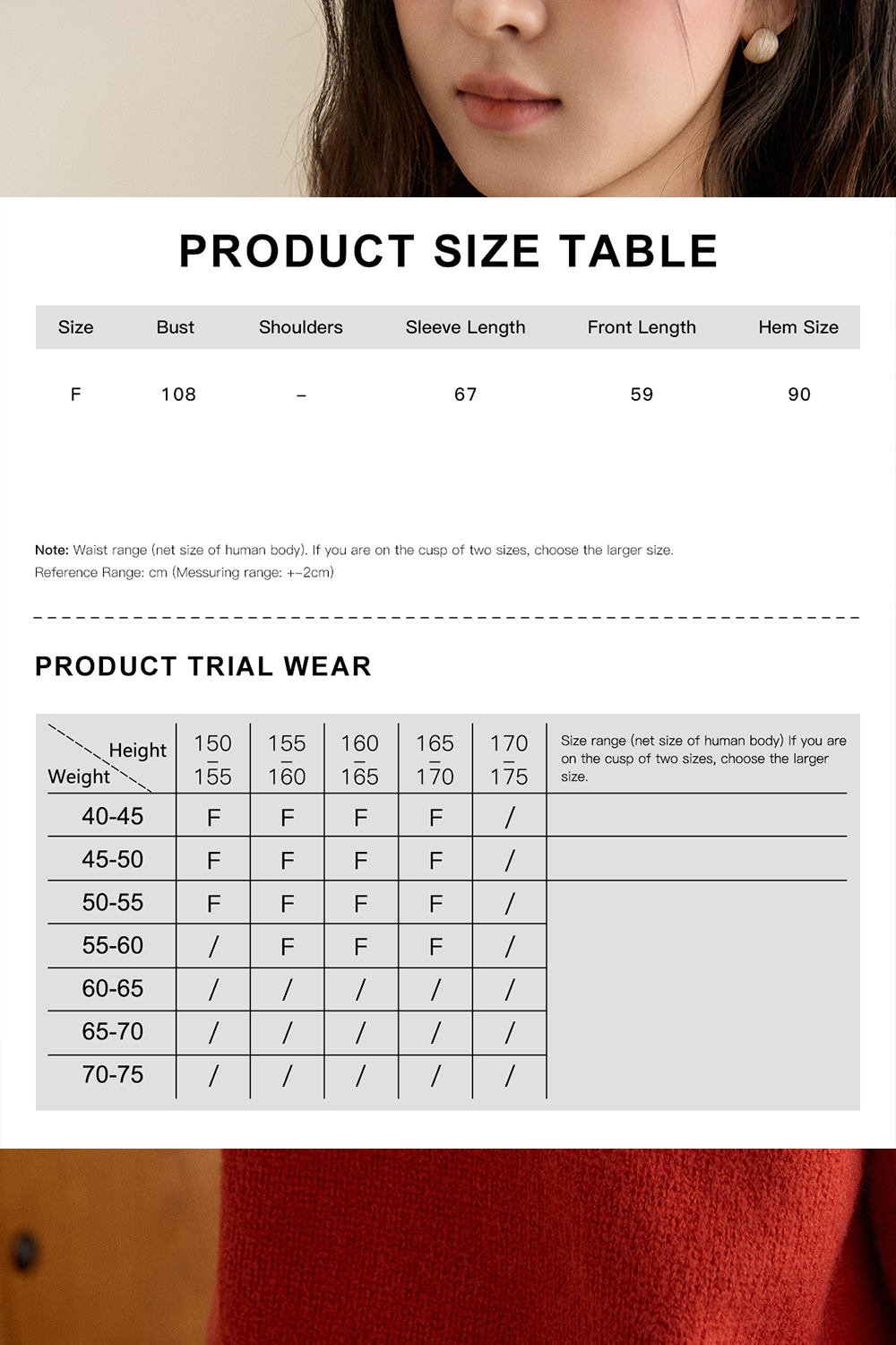 Knit Shirt+Tie for Women