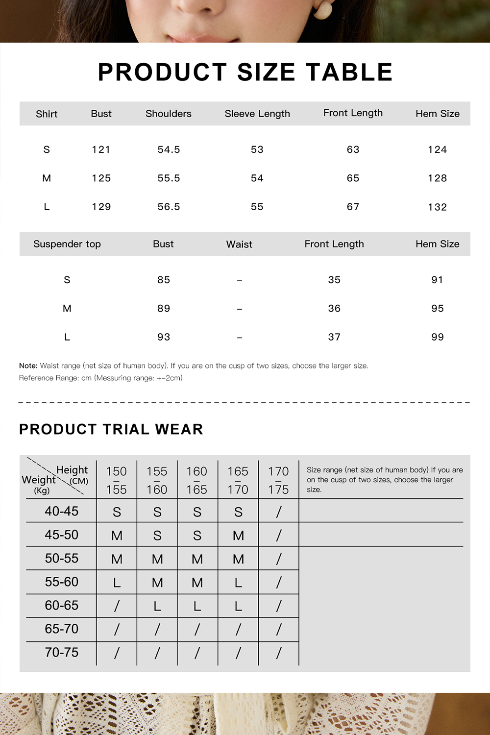 Shirts+Sling+Belt for Women