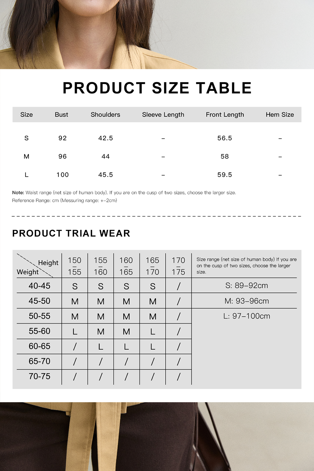 Coat for Women MISHOW