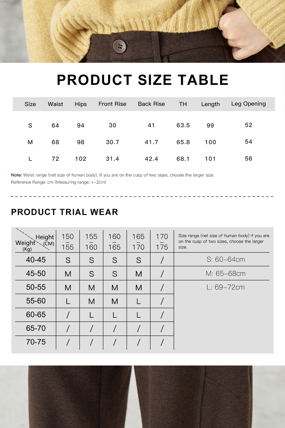 Straight-leg Pants for Women MISHOW