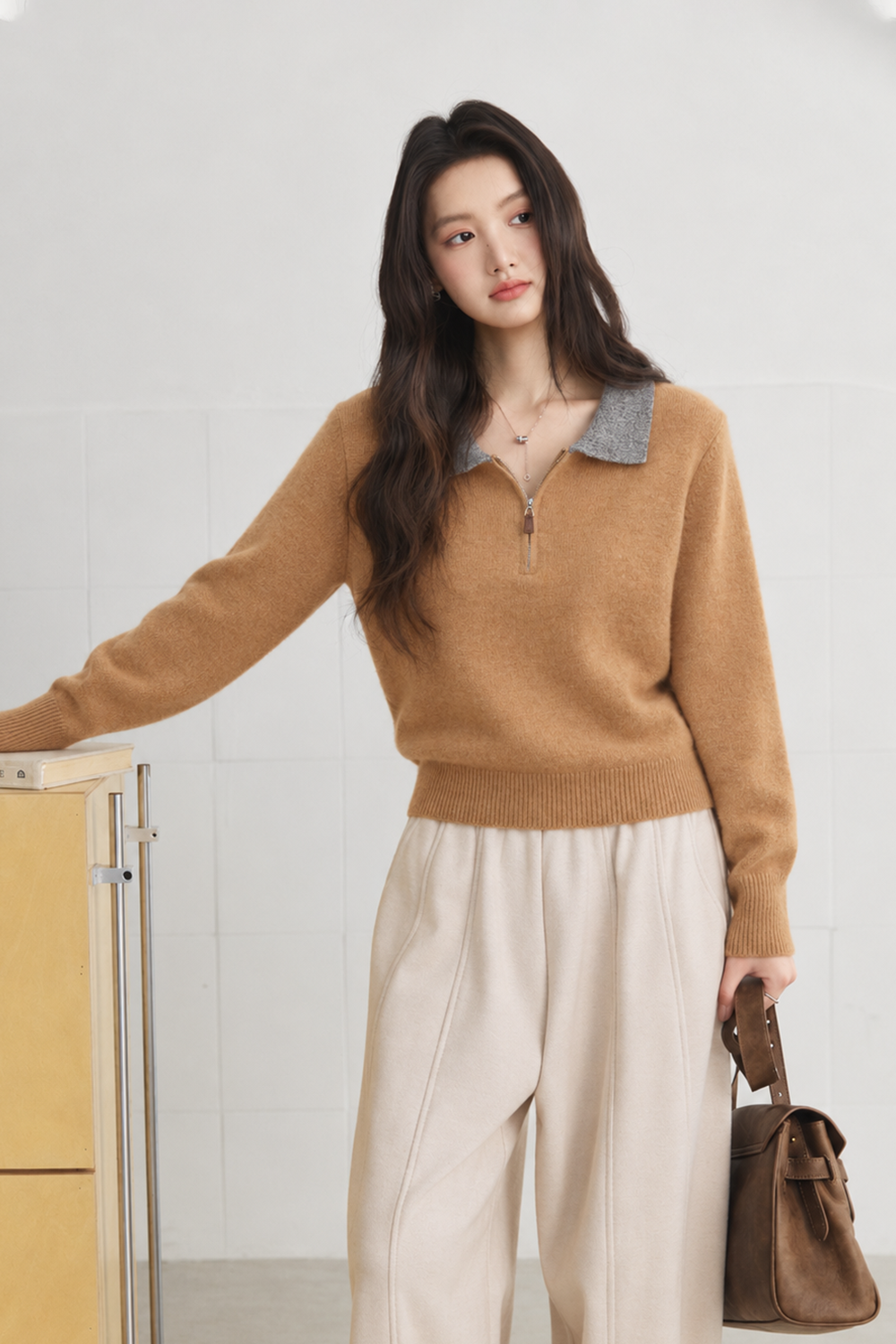 Knit Shirt for Women MISHOW
