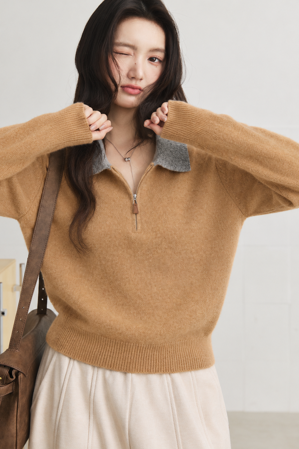 Knit Shirt for Women MISHOW