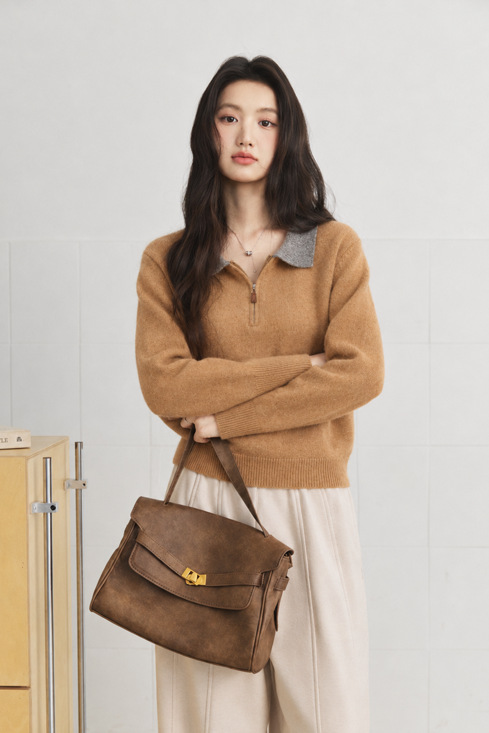 Knit Shirt for Women MISHOW