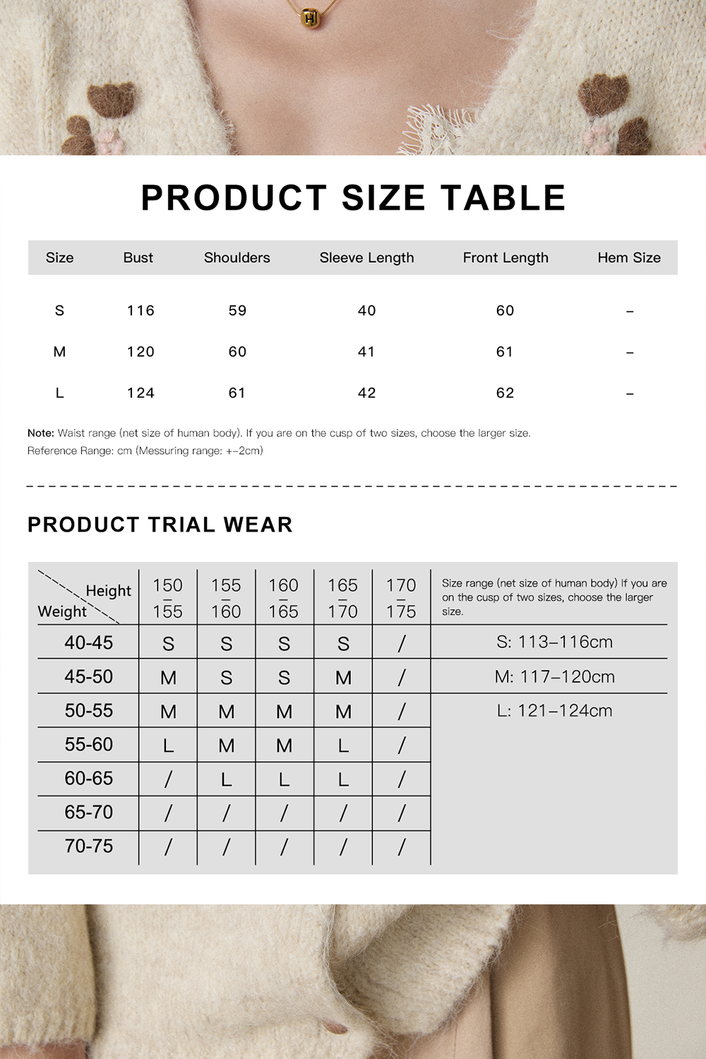 Knit Cardigan for Women MISHOW