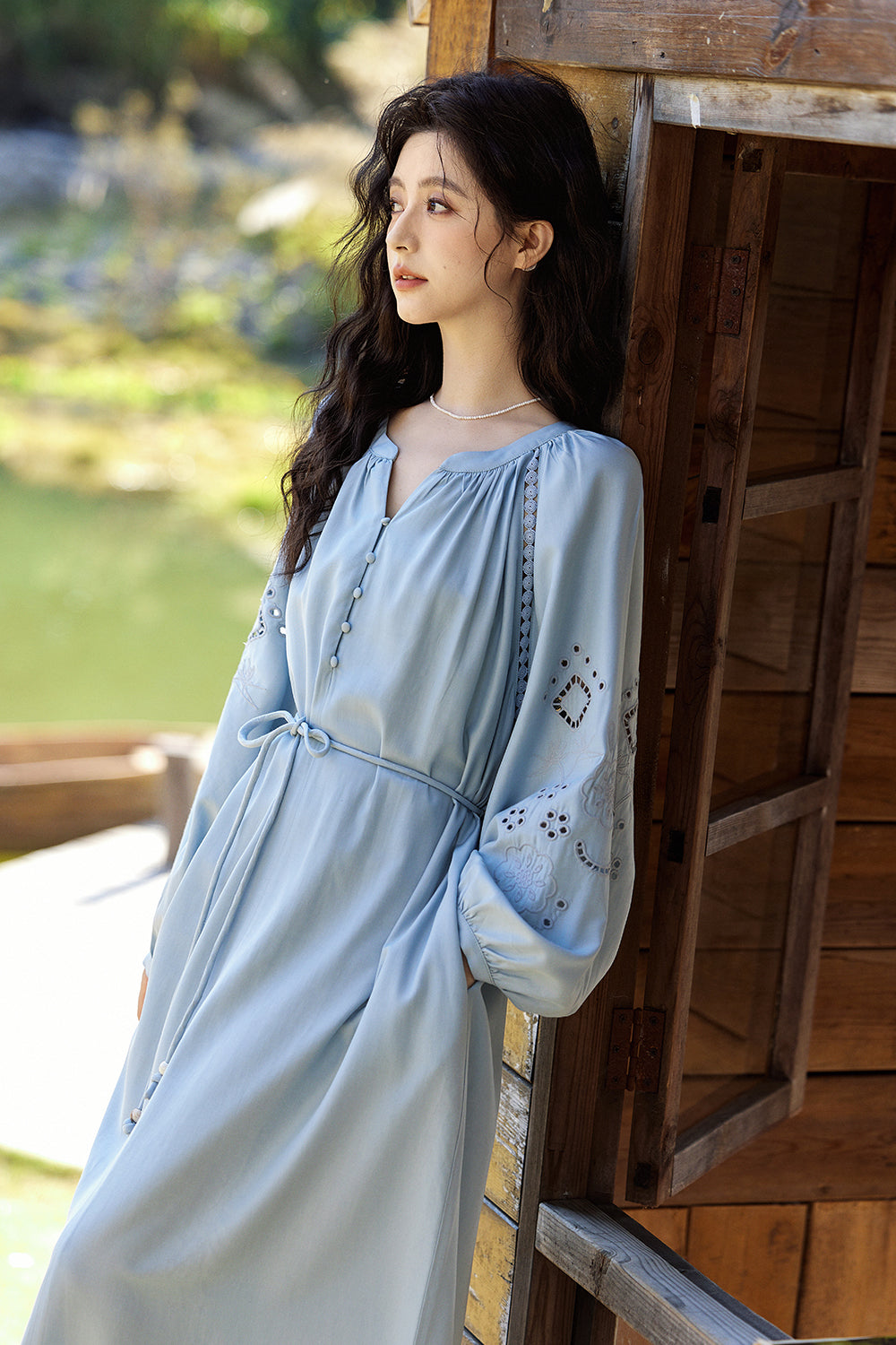 A-line Maxi Dress for Women