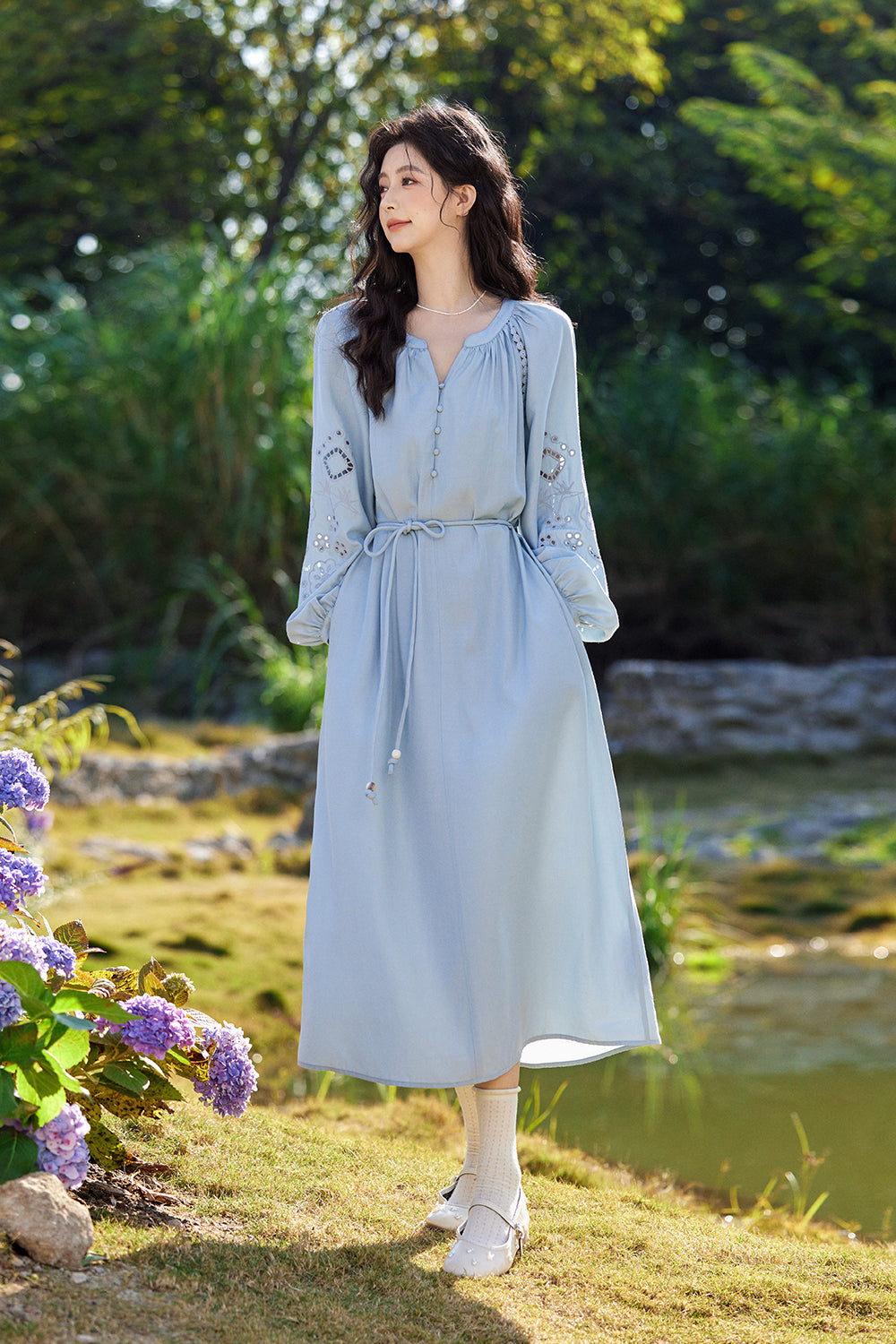 A-line Maxi Dress for Women