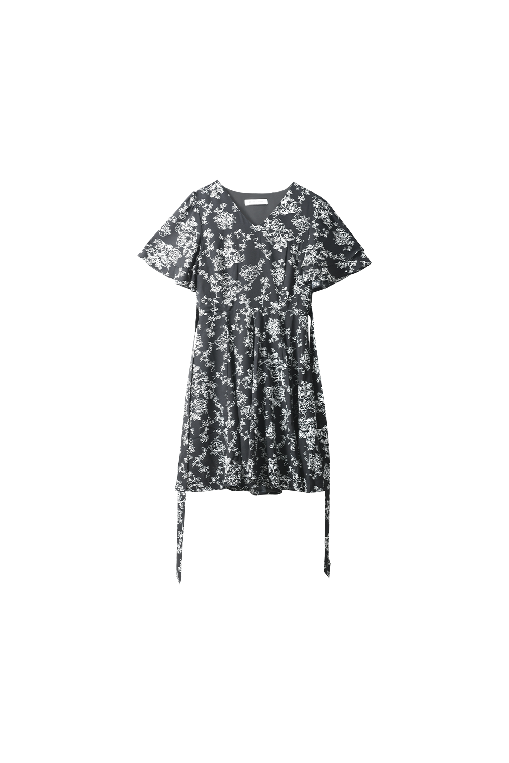 Gaun Midi A-line untuk Wanita