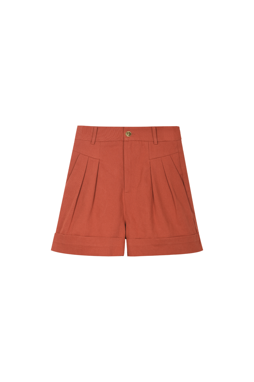 Celana pendek wanita pinggang tinggi