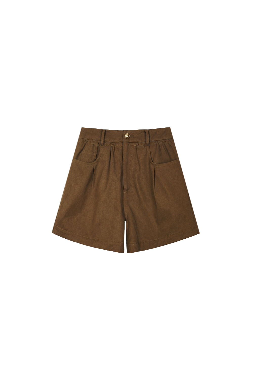 กางเกงขาสั้นเอวสูงสำหรับผู้หญิง