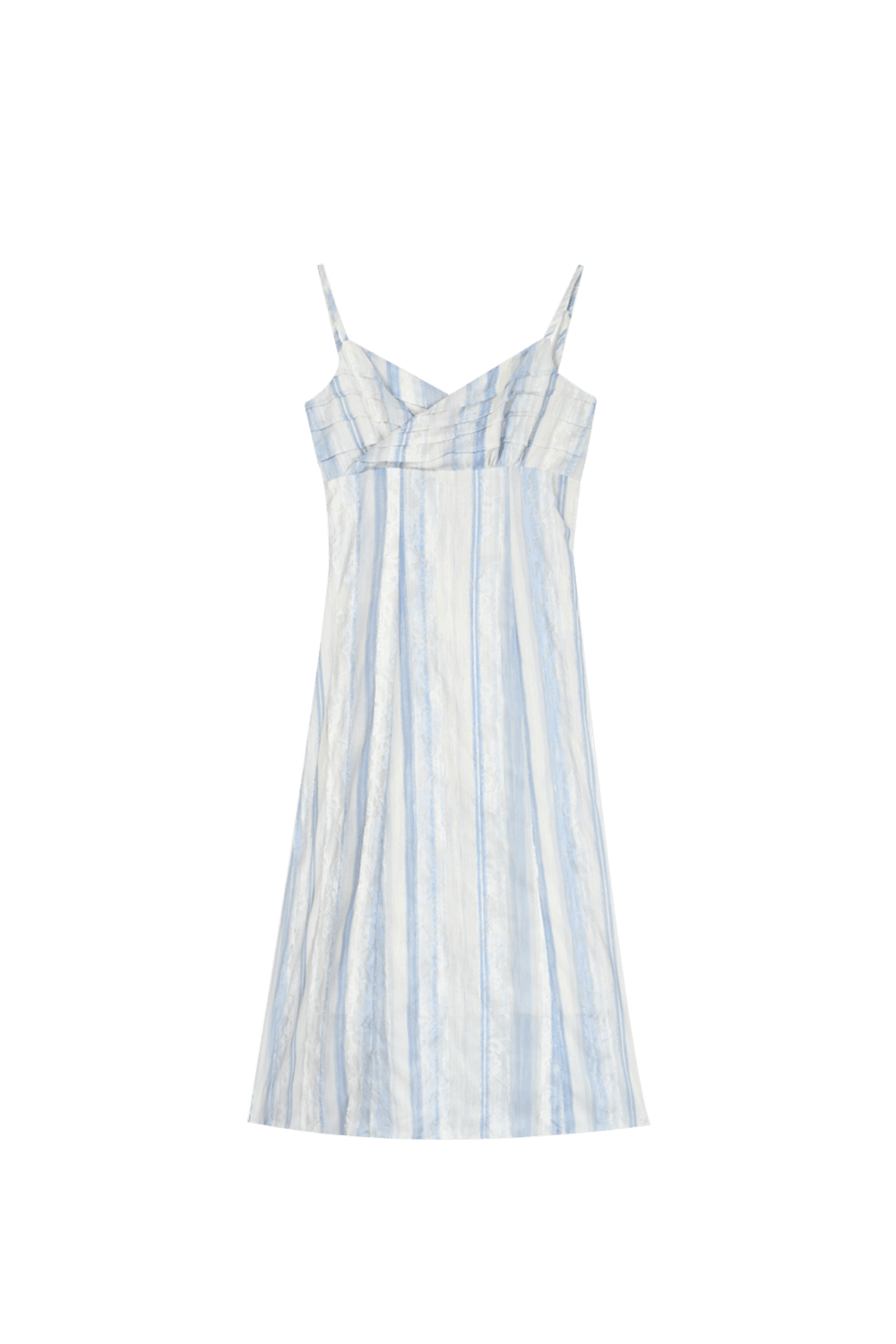 Gaun Tali Maxi Spaghetti Bunga Wanita