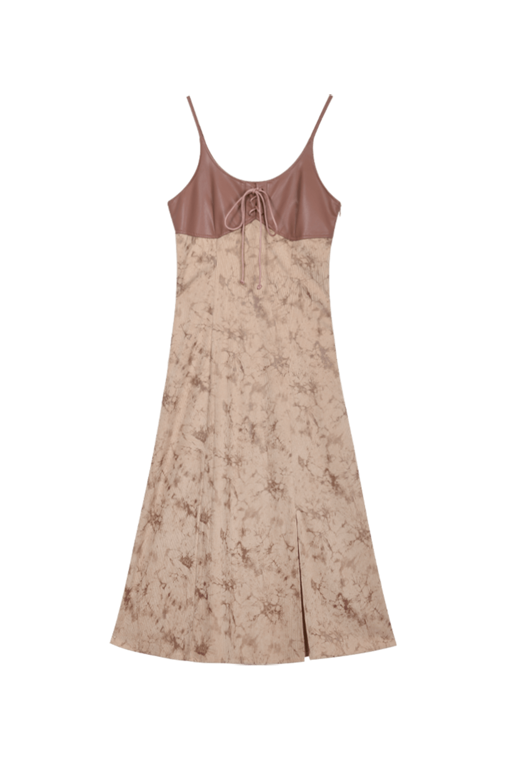 ชุดเดรสสายเดี่ยวและเสื้อโค้ท ขายแยกกัน