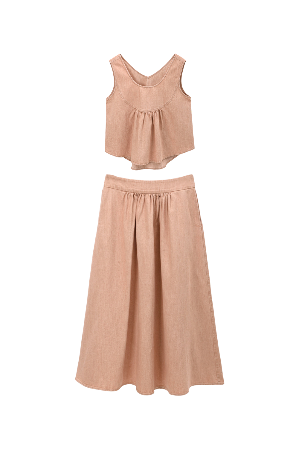 Blouse and Skirt Set