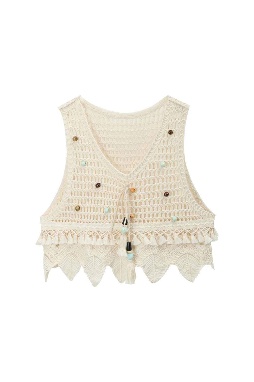 Knitted Vest + Chest Wrap Set