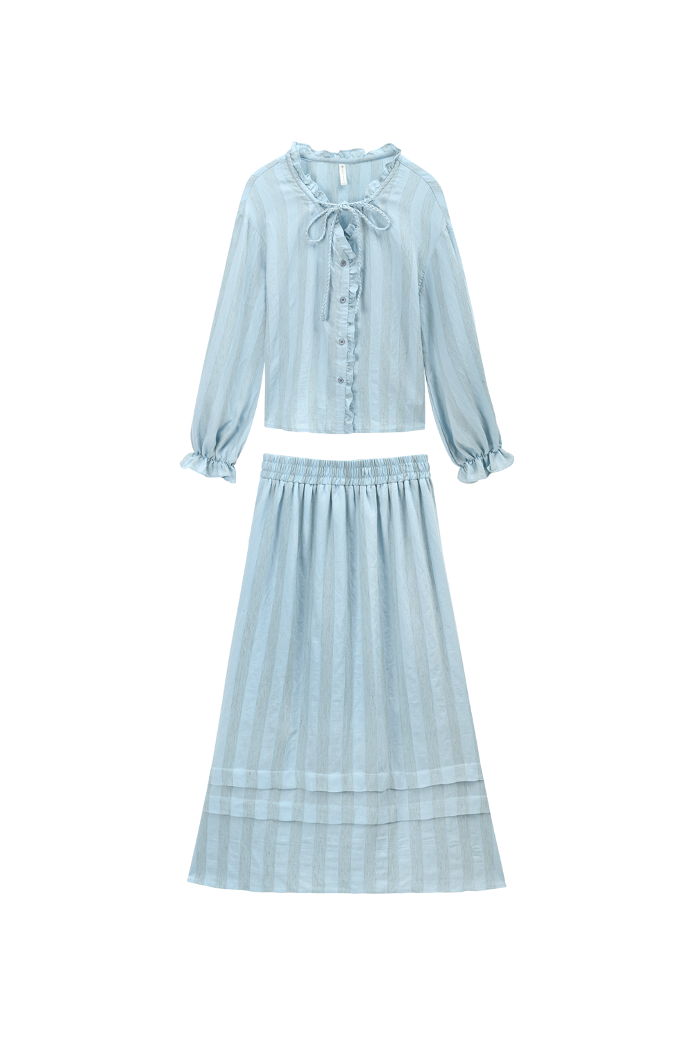 Blouse and Skirt Set