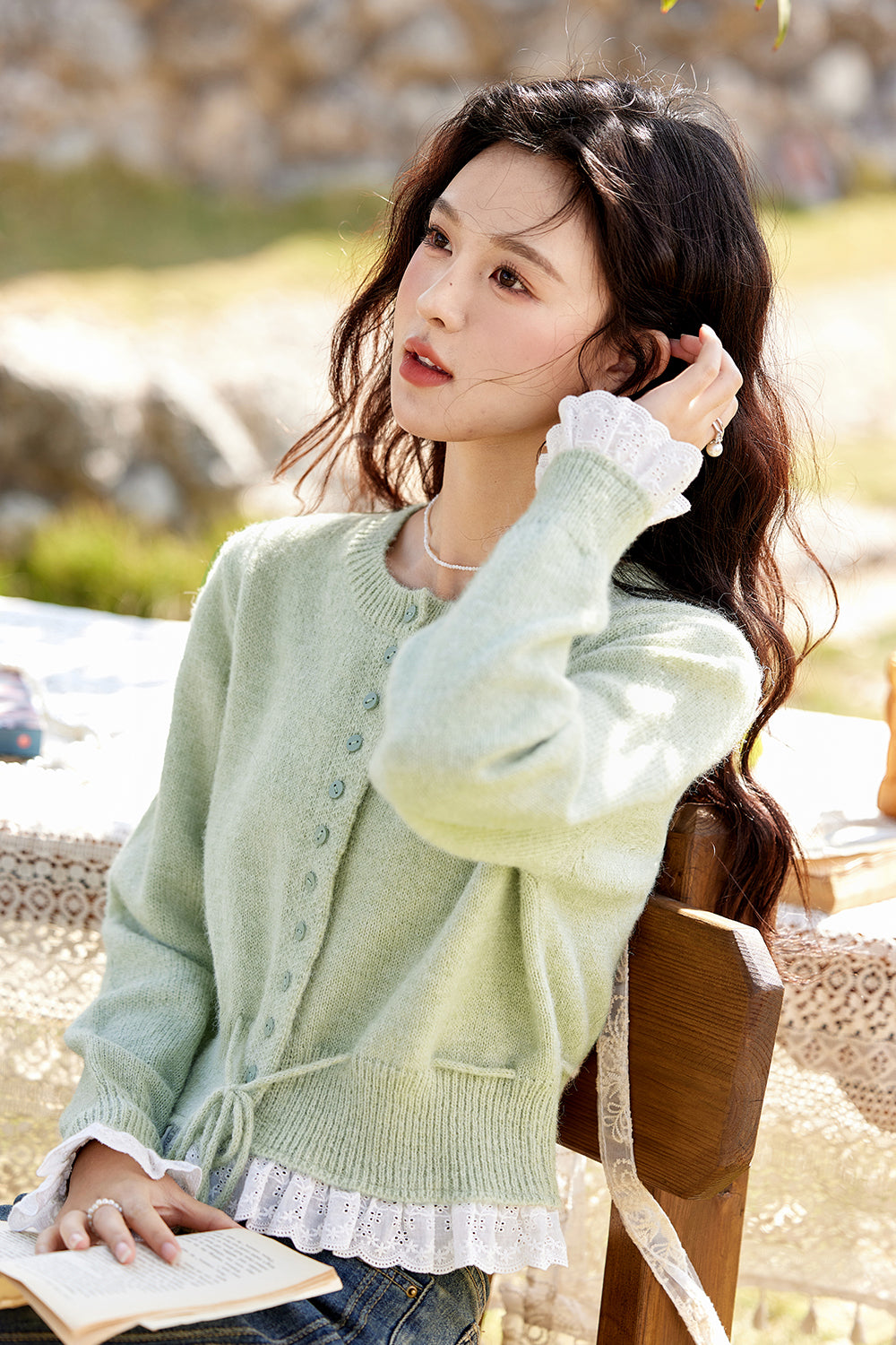 Áo Sơ Mi Nữ Dệt Kim