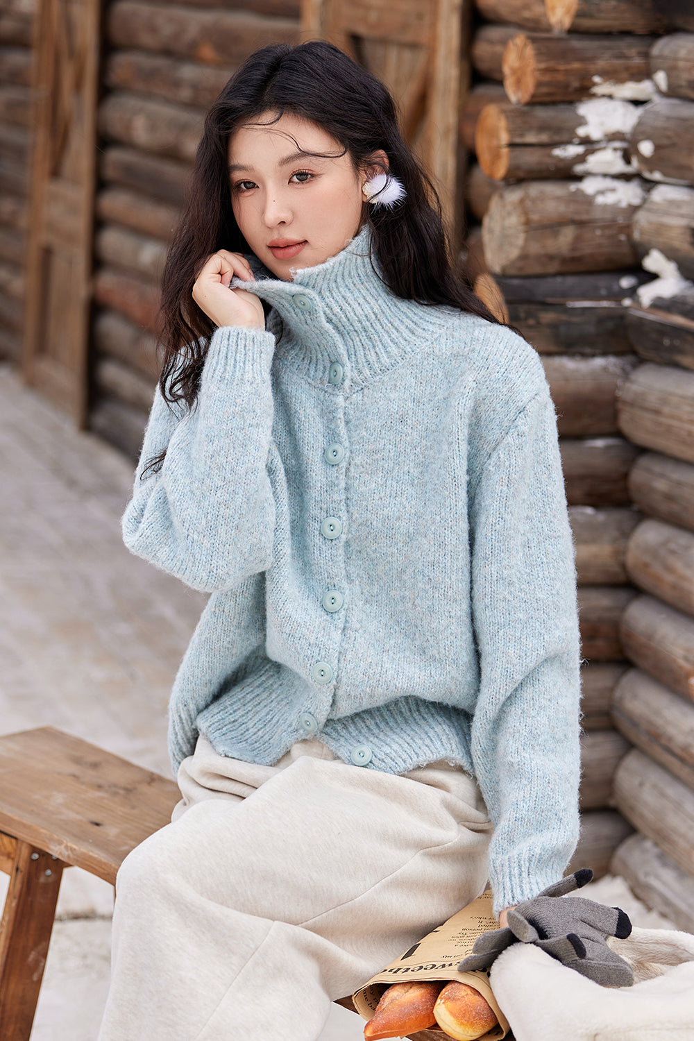 เสื้อถักสำหรับผู้หญิง