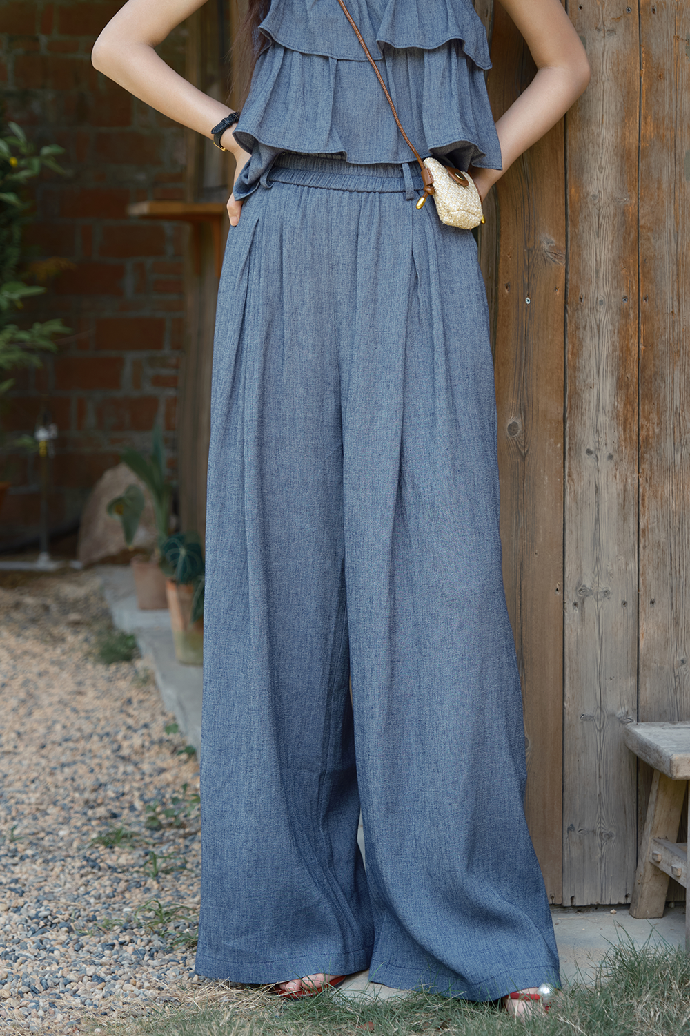 Blouse and Pant Set