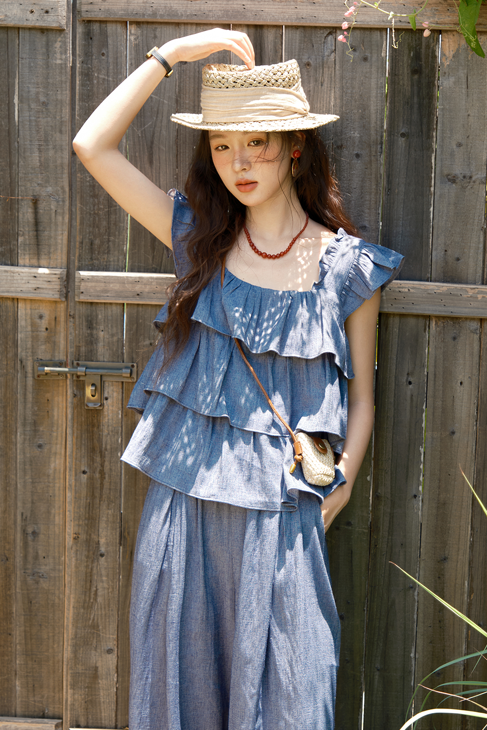 Blouse and Pant Set
