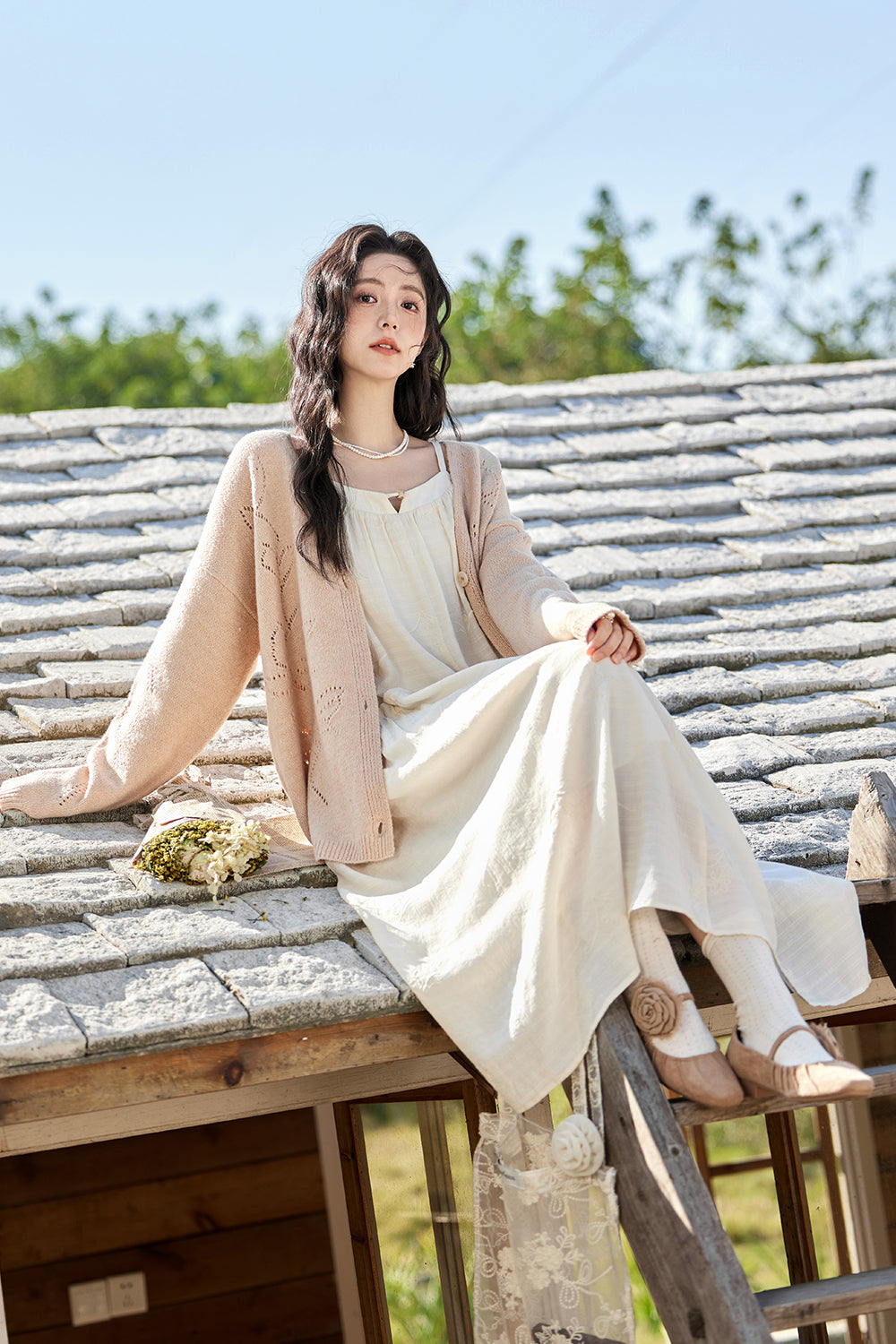 여성용 니트 셔츠