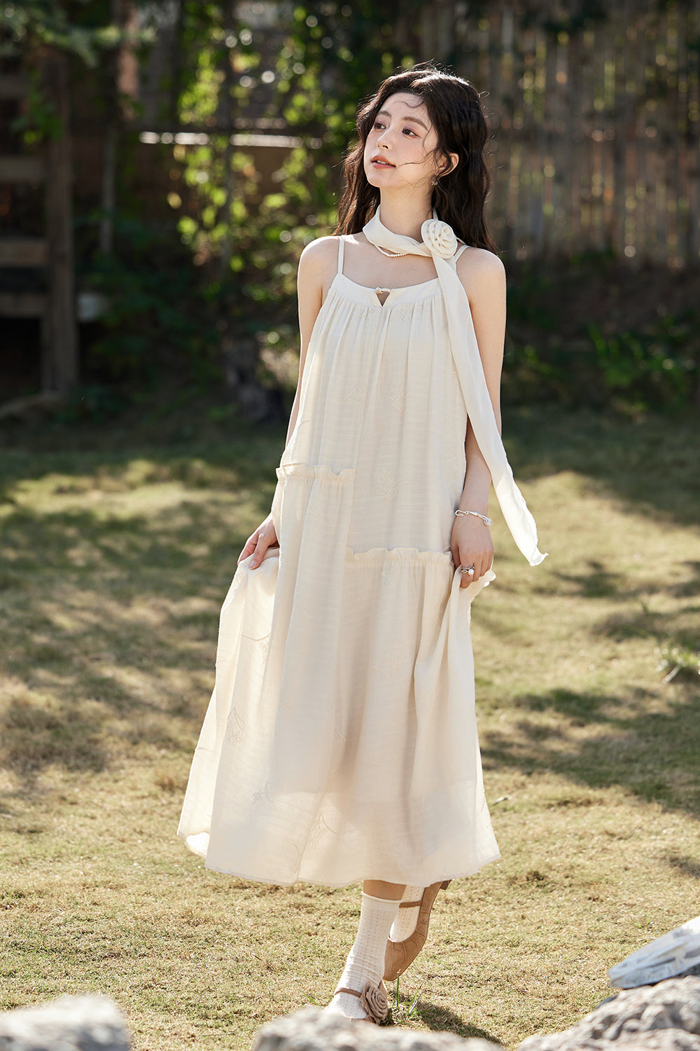 Maxi Spaghetti Strap Dress for Women