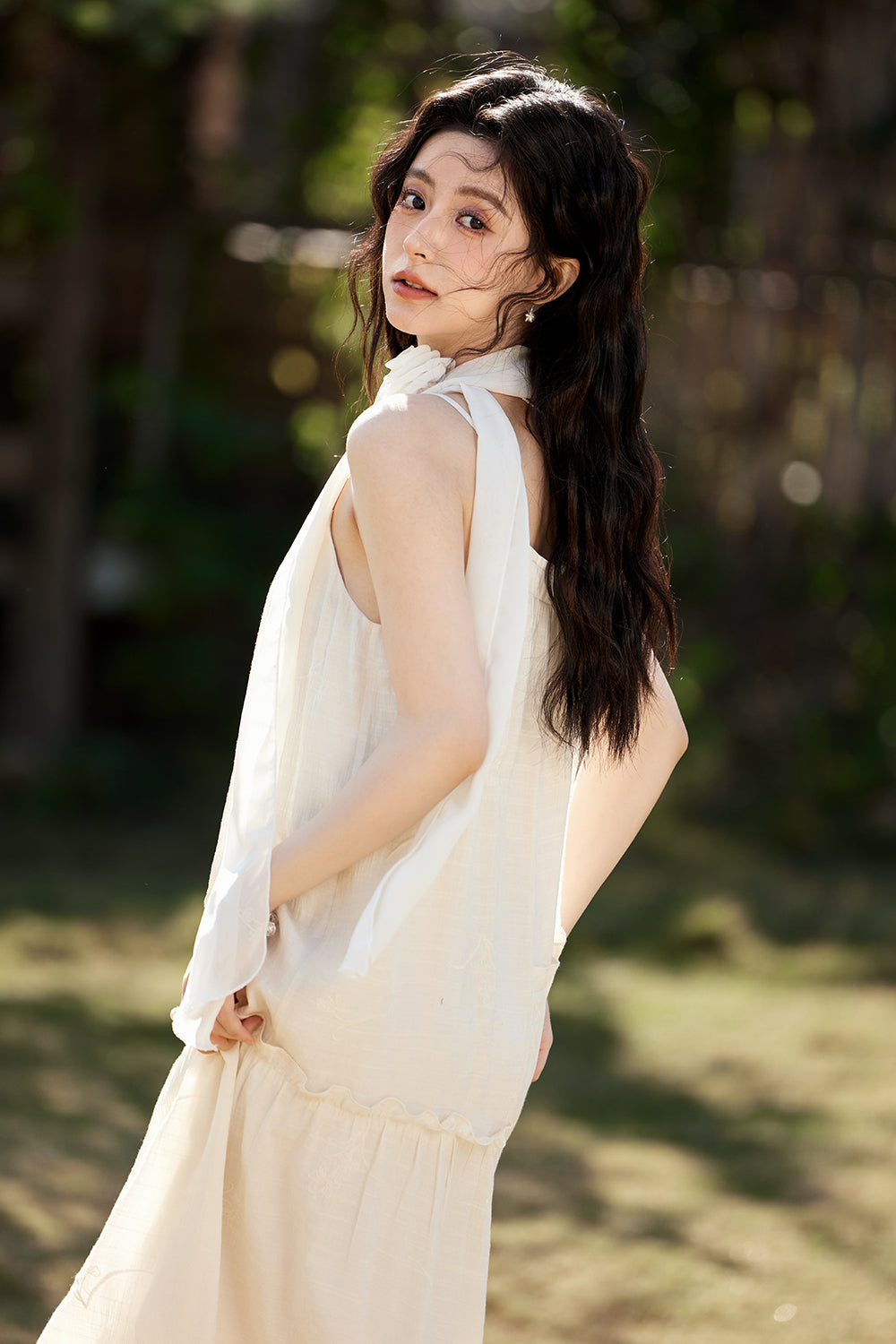 Maxi Spaghetti Strap Dress for Women