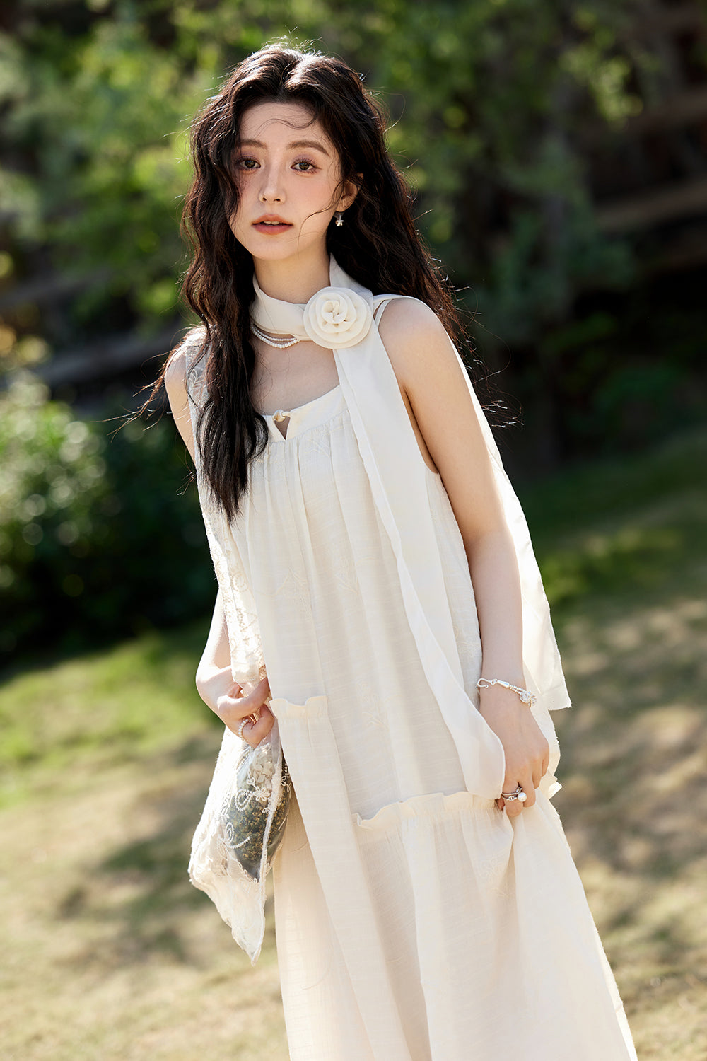 Maxi Spaghetti Strap Dress for Women