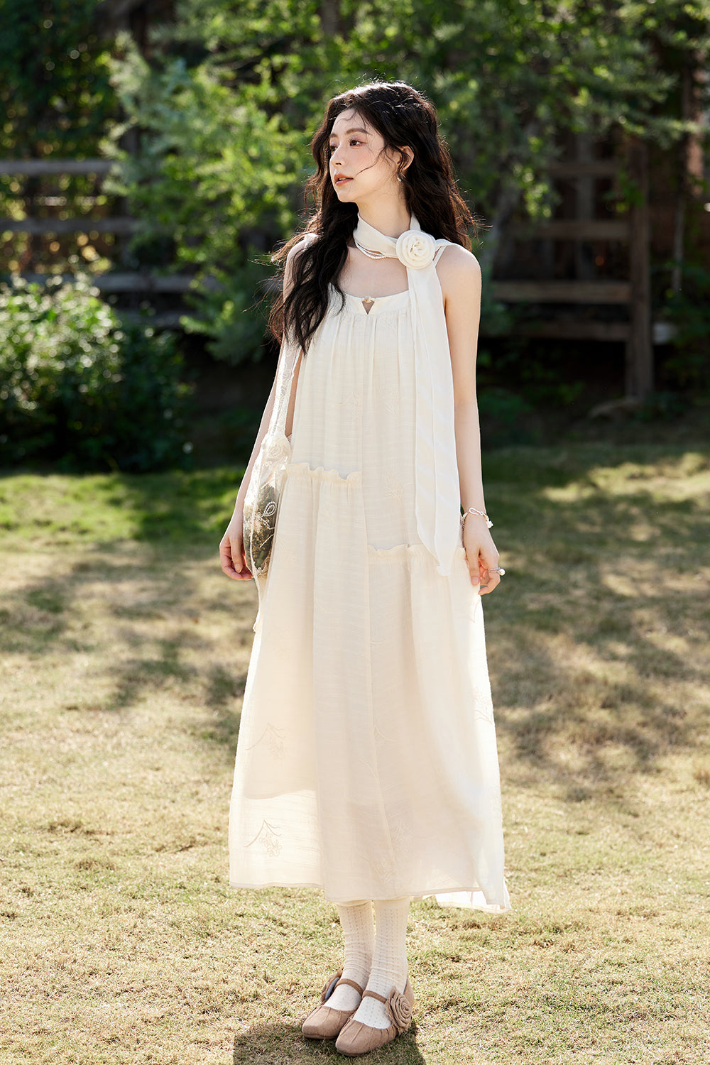 Maxi Spaghetti Strap Dress for Women