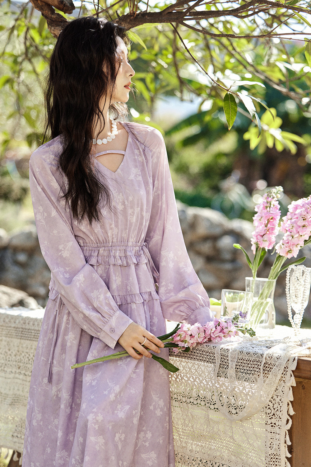 Váy Maxi Chữ A Cho Nữ