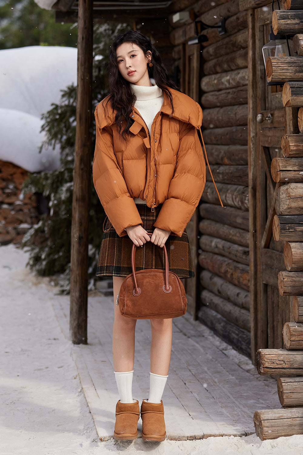 여성용 겨울 퍼퍼 재킷