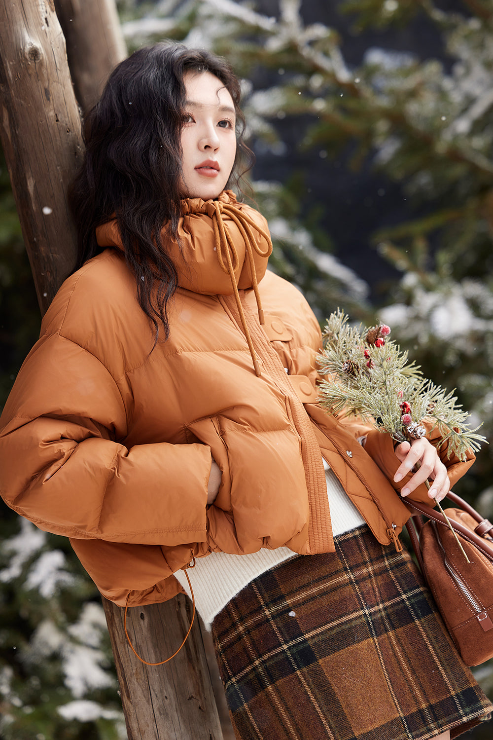 여성용 겨울 퍼퍼 재킷