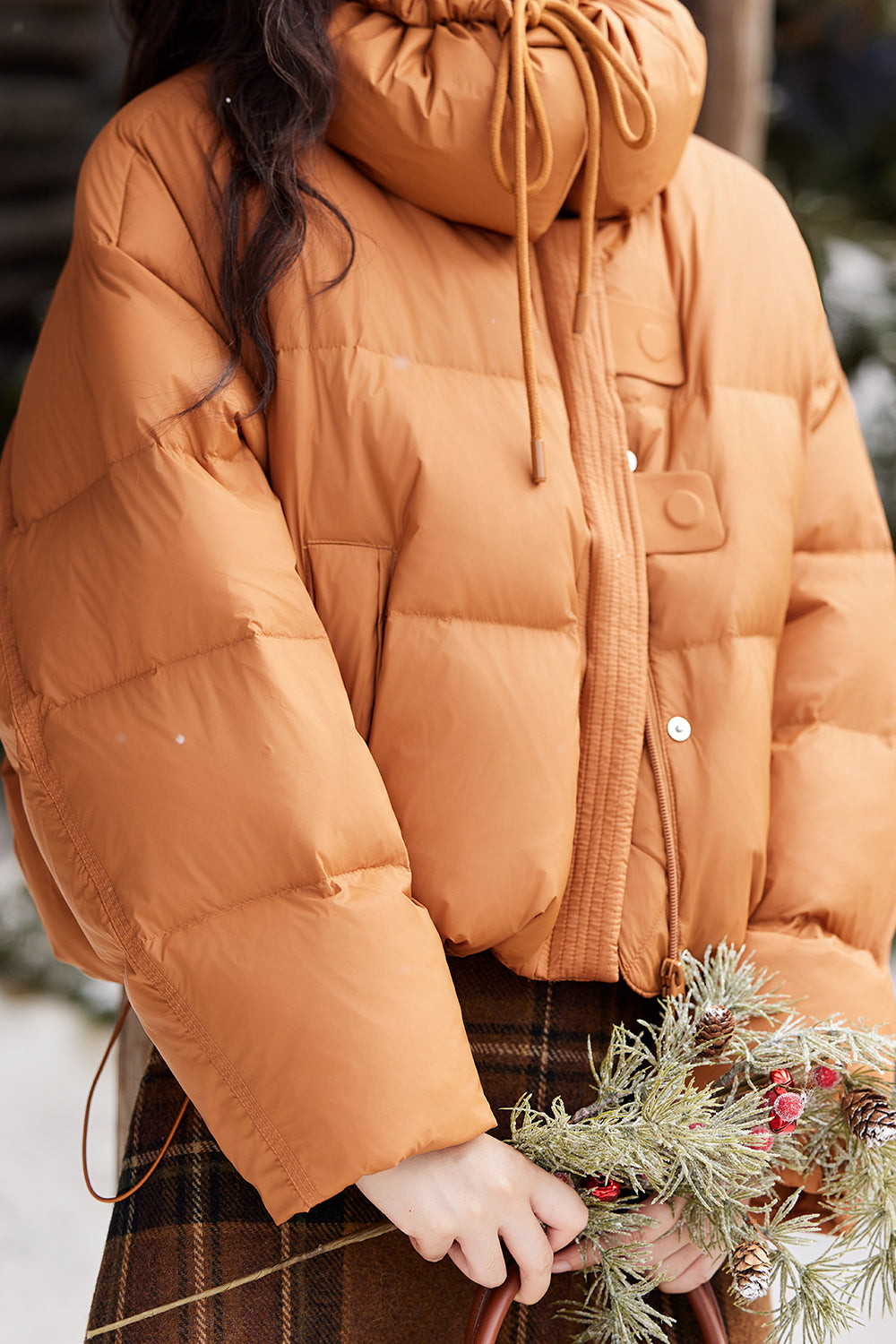 여성용 겨울 퍼퍼 재킷