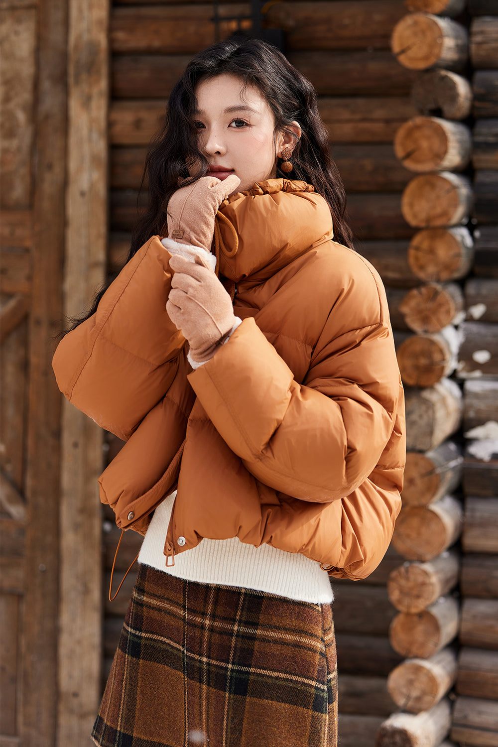 여성용 겨울 퍼퍼 재킷