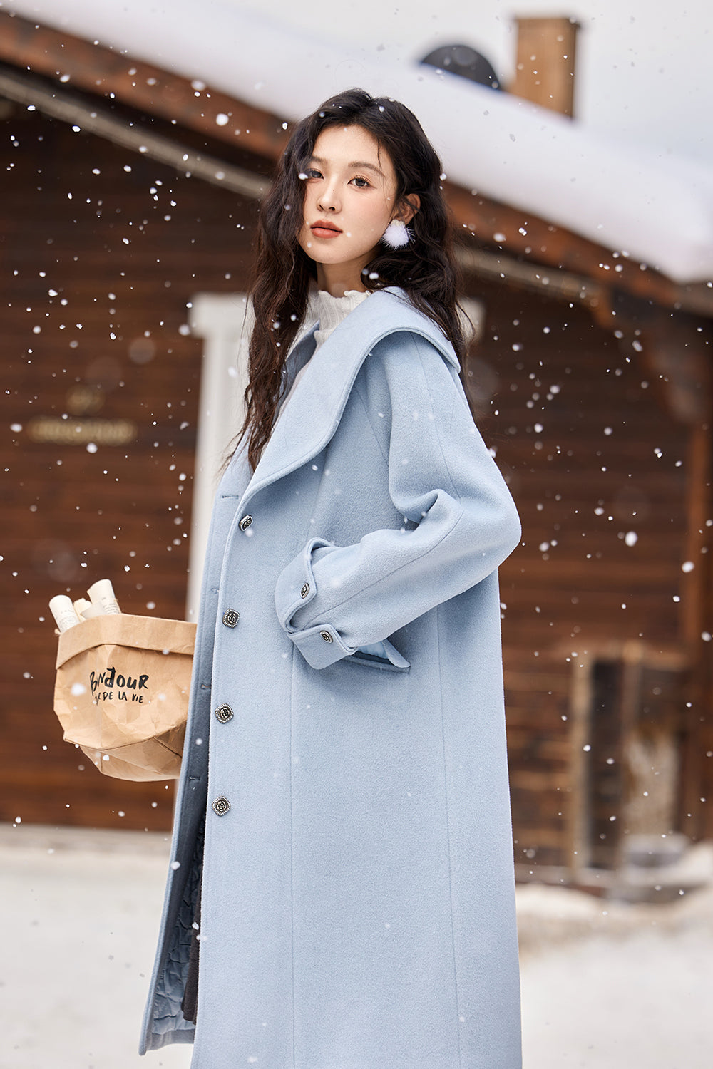 Mantel Wol untuk Wanita