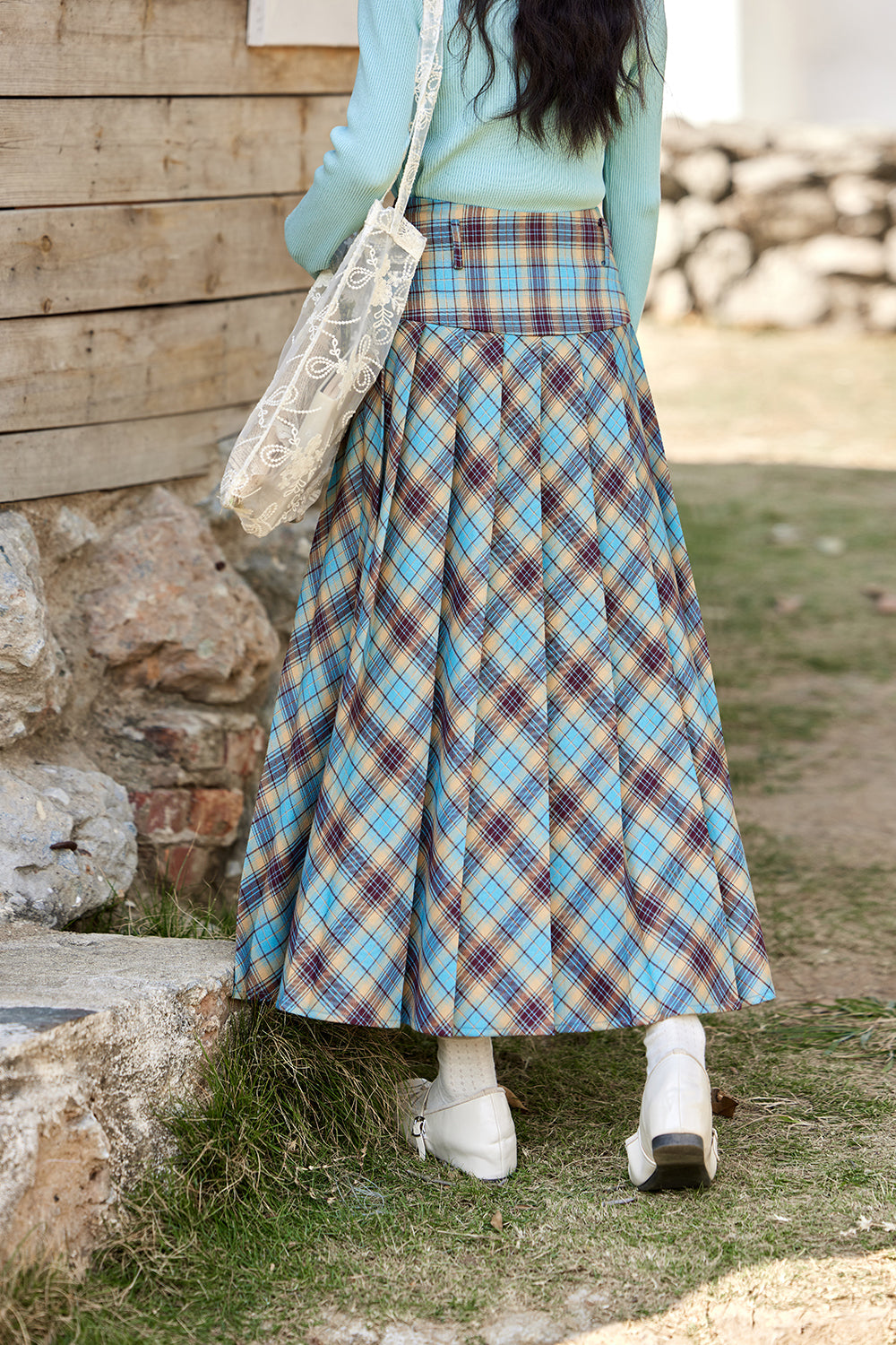 A Line Maxi Skirt for Women