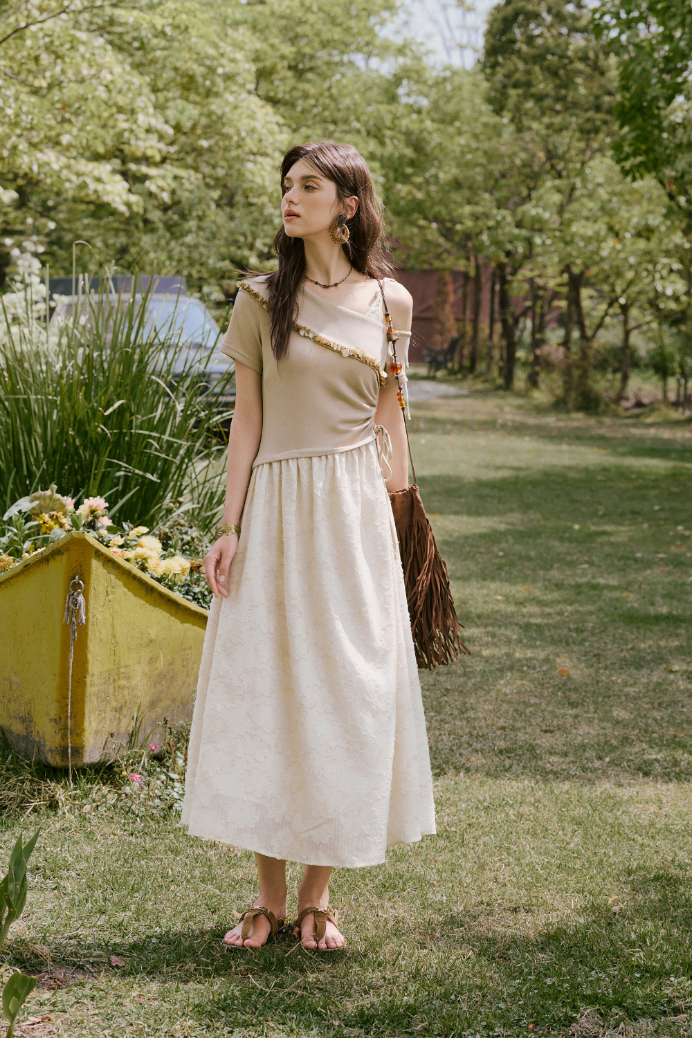A-line Maxi Dress for Women