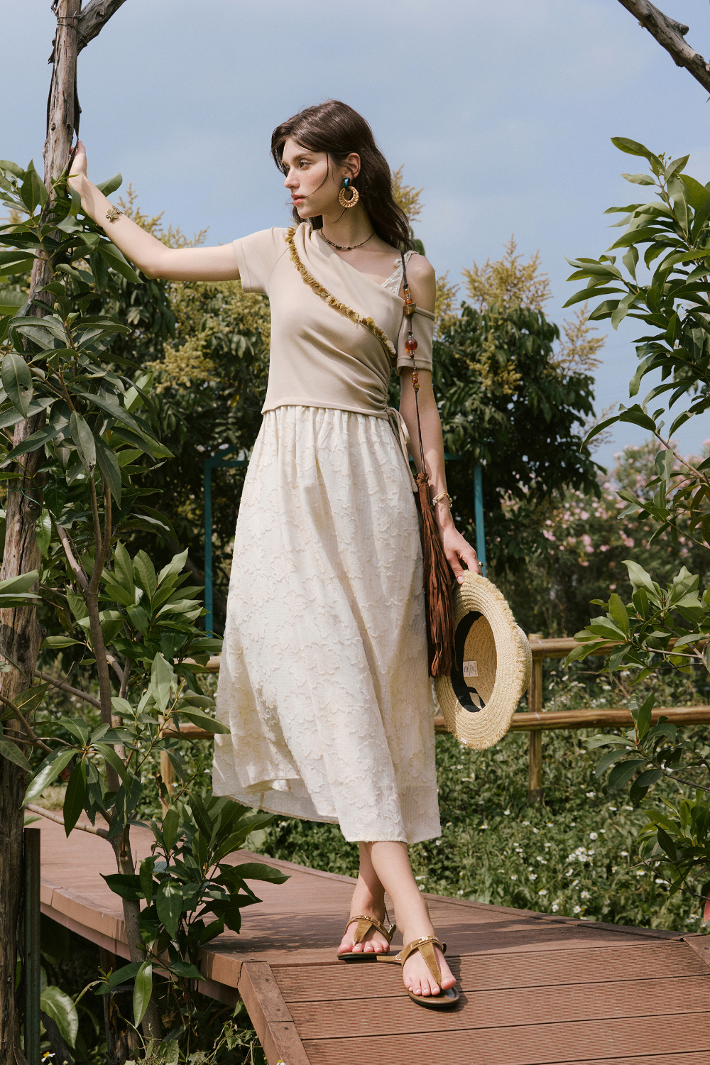 A-line Maxi Dress for Women