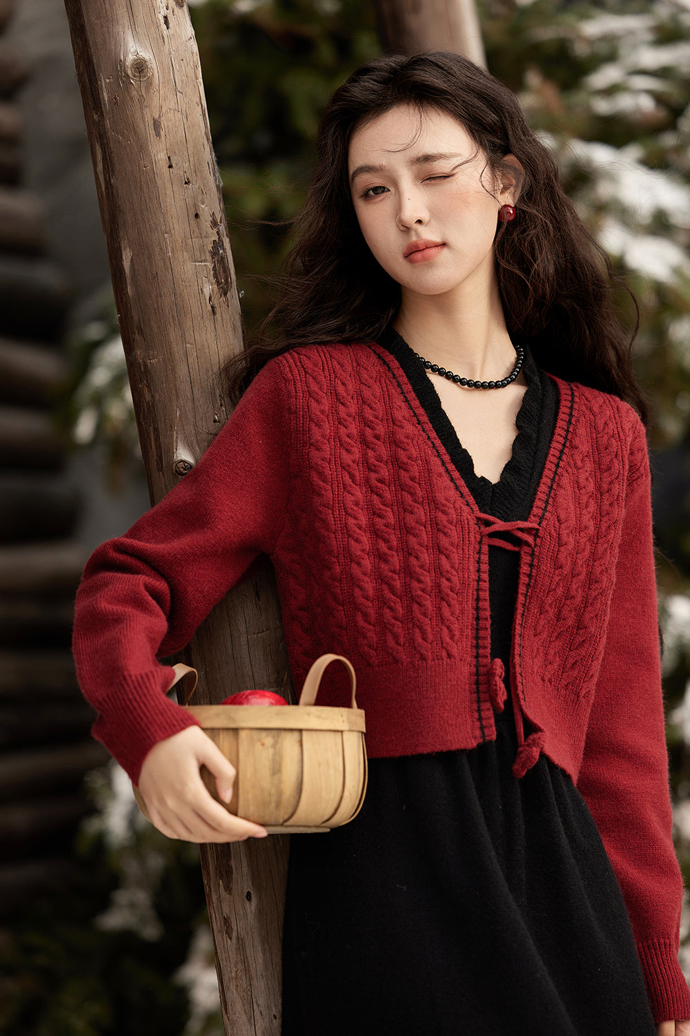 Set Gaun dan Mantel Tali Spaghetti Dijual Terpisah