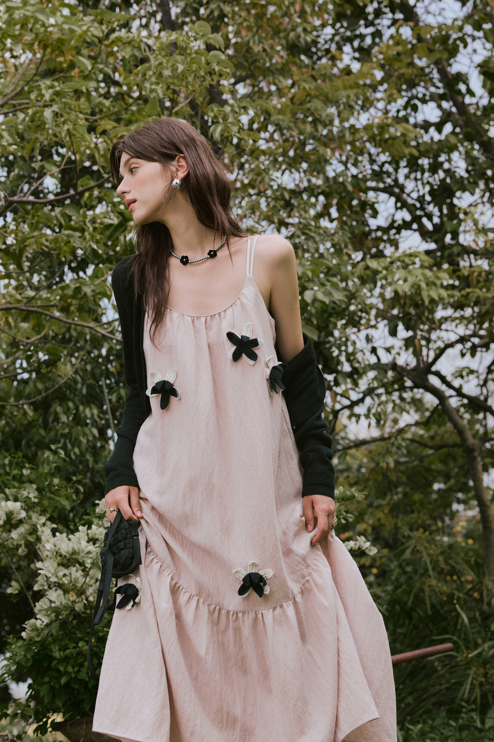 Gaun Tali Spaghetti untuk Wanita