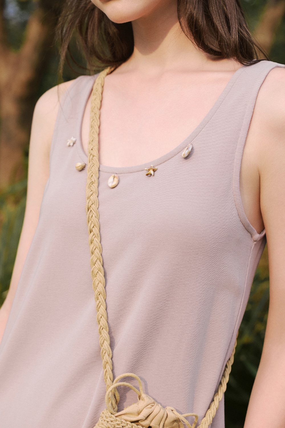 Spaghetti Strap Dress and Shirt Set Separately Sold