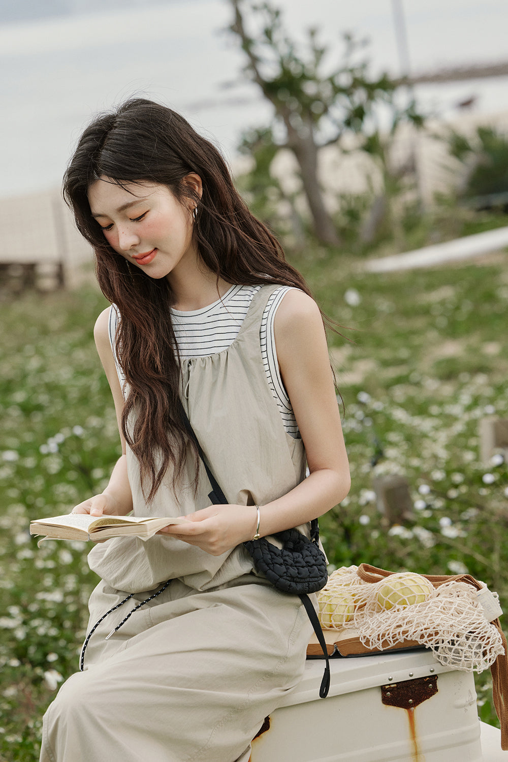 블라우스와 스커트 세트