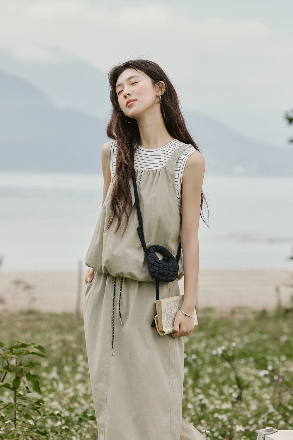 블라우스와 스커트 세트