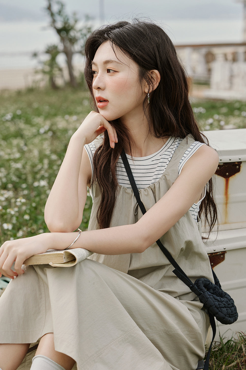 블라우스와 스커트 세트