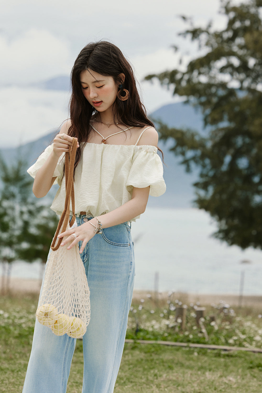 Off-shoulder Blouses for Women